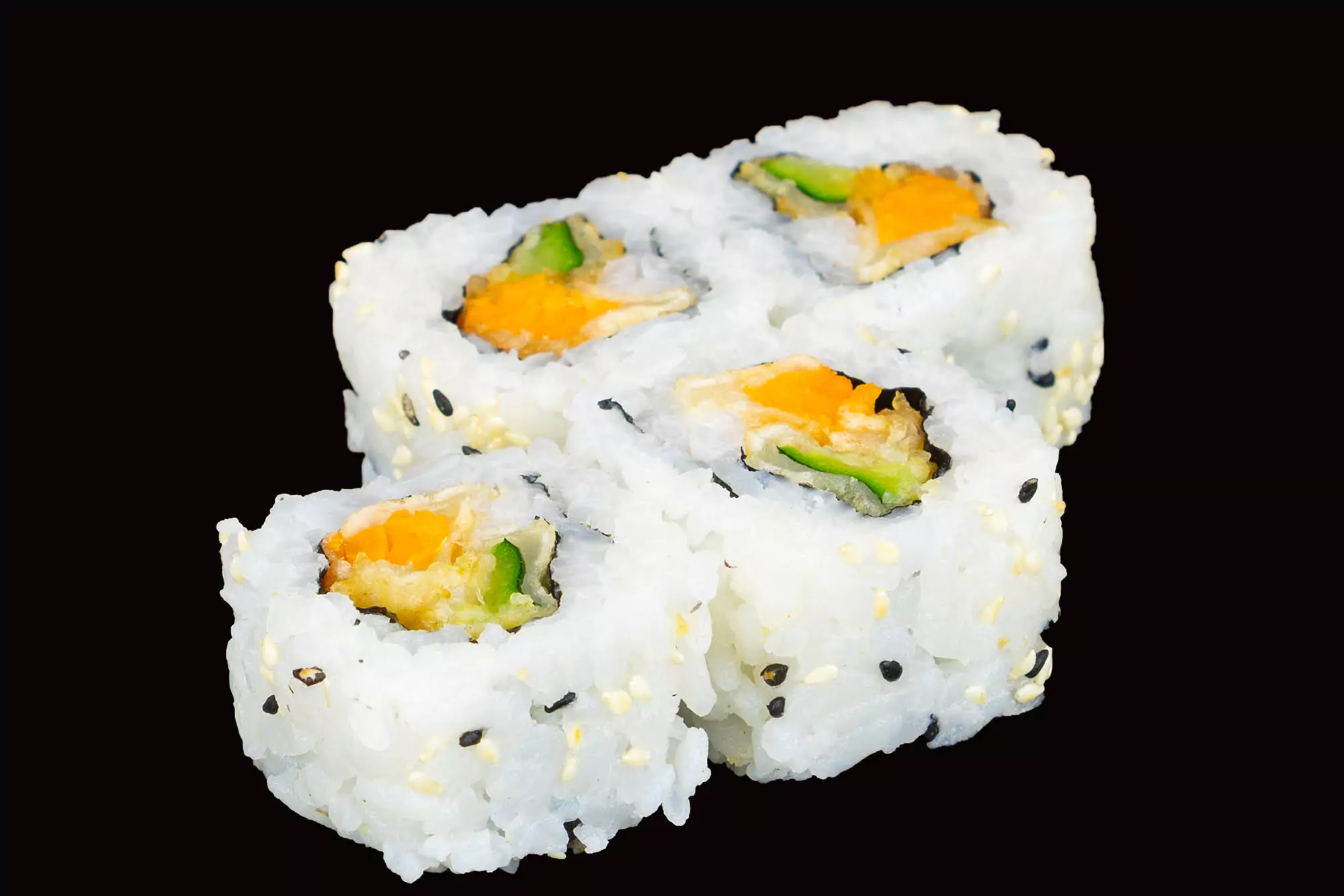 VEGETARISCHES SUSHI RINGU-URAMAKI