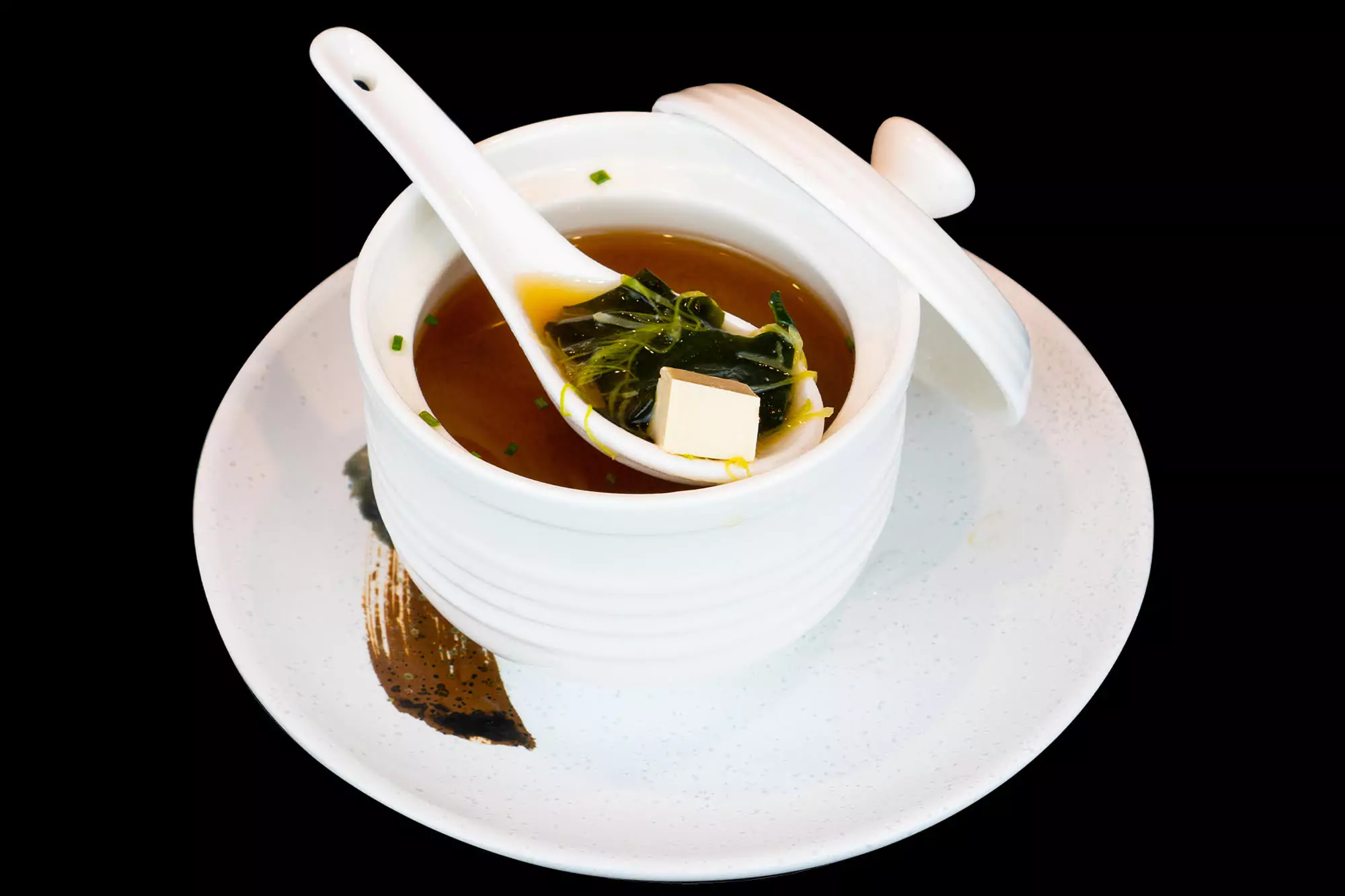 VEGETARISCHES SUSHI MISO-SUPPE